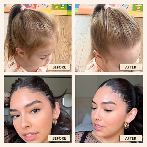 Hair Wax Stick -Hair Styling Products for Kids, Women Slick Back Hair Brush | Flyaway Control and Styling Pomade Hair Bun Maker Girl Hair Accessorie Hair Stick for Flyaways thumbnail 3