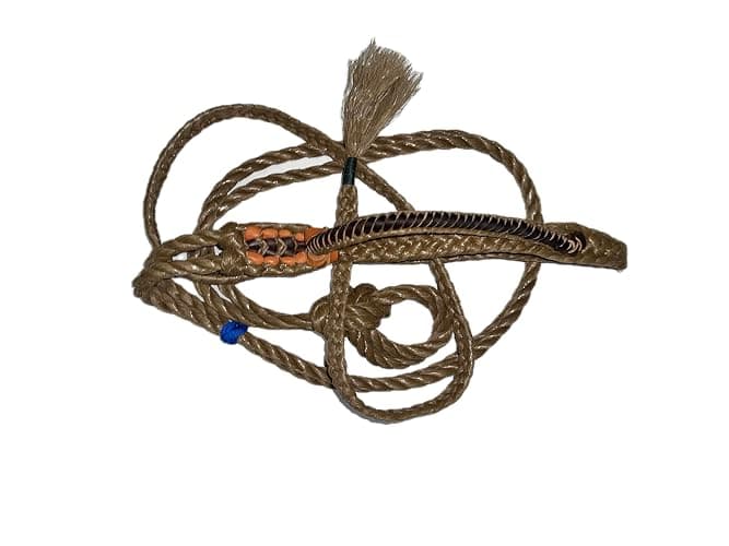 FCBR SINCE 1996 Steer Rope Lace Full Leather Right Hand Bull Riding Gear thumbnail 2