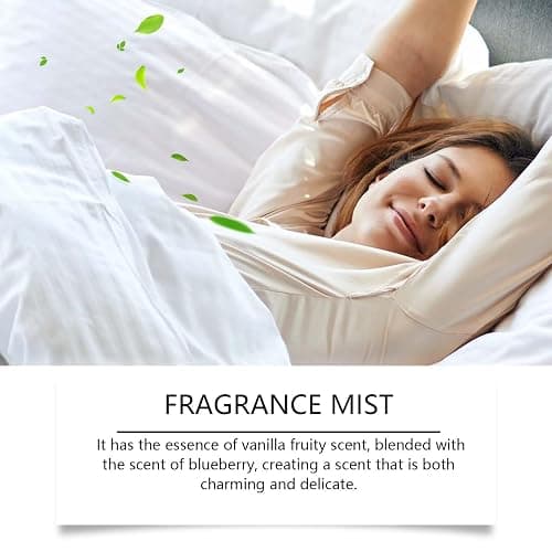 Vanilla Blueberry Body Fragrance Spray, Fresh and Sweet Perfume with Floral and Fruity Notes, Long Lasting Fragrance Eau De Toilette, Exudes Unique Charm - 100ML/3.38 Fl.Oz thumbnail 7