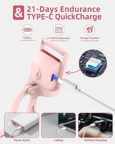 HOTRYEE Heated Eyelash Curler thumbnail 6