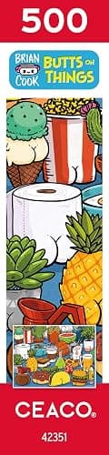 Ceaco - Brian Cook - Butts on Things - 500 Piece Jigsaw Puzzle thumbnail 8