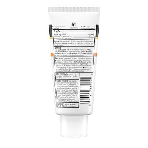 Neutrogena Clear Face Sunscreen Lotion for Acne-Prone Skin, Broad Spectrum SPF 50, Sunscreen for Face & Oily Skin, Oil-,Fragrance- & Oxybenzone-Free, Water Resistant, Matte, Unscented, 3 Fl Oz thumbnail 9