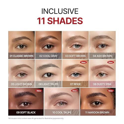 Espoir The Brow Balance Pencil #5 Light Brown | Eye Brow Pencil Quick and Easy to Draw without Clumping with Slim Triangle Shape| A Detailed and Rich Eyebrow Texture | Korean Eyebrow Makeup thumbnail 3