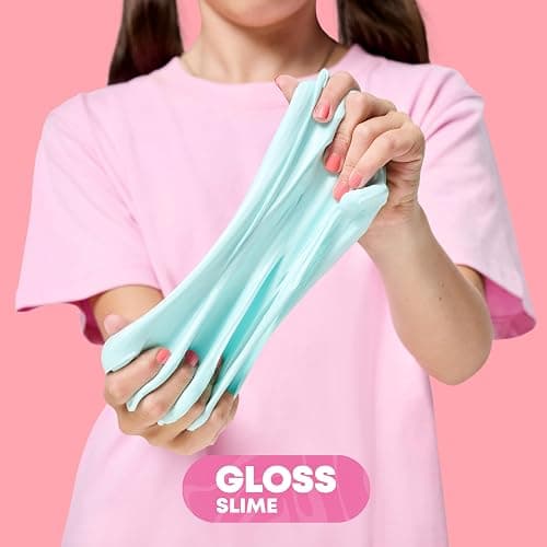 Gui Gui Slime Kit - Scented Slime 2-Pack Bundle, Clear & Gloss, 5 Step DIY Process to Customize Your Ultimate Slime Glow-Up, Resealable and Reusable Container, ASMR Experience thumbnail 5