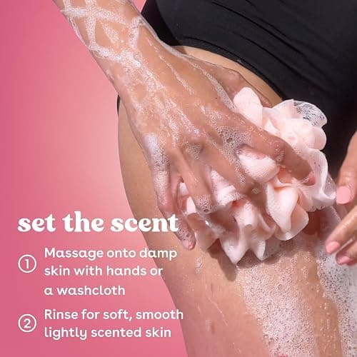 eos Cashmere Body Wash – Pink Champagne, Moisturizing Body Wash, Creamy Gel Formula, with Shea Butter, Glycerin, Vitamin E, pH Balanced, Sensitive Skin, Vegan, 16 fl oz thumbnail 6