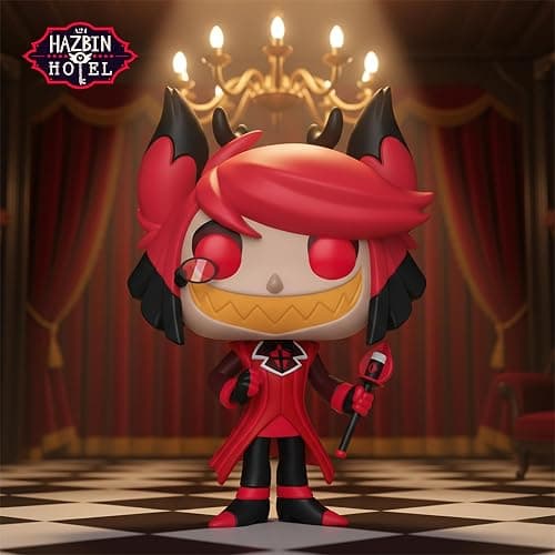 Funko Pop! Animation: Hazbin Hotel - Alastor - 1/6 Odds for Rare Chase Variant - Collectable Vinyl Figure - Gift Idea - Official Merchandise - Toys for Kids & Adults - Animation Fans thumbnail 2
