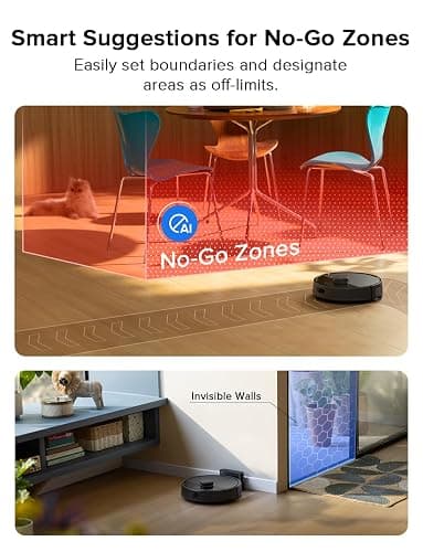 roborock Q7 L5 Robot Vacuum and Mop Combo, 8,000Pa Suction, Upgraded from Q5 Pro, Dual Anti-Tangle System, LiDAR Navigation, Multi-Level Mapping, Self-Charging Robotic Vacuum Cleaner, Black thumbnail 8