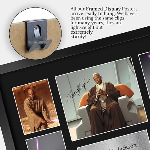 HWC Trading Samuel L. Jackson Gifts Printed Signed Autograph Picture Display for Movie Memorabilia Fans - A3 Framed thumbnail 5