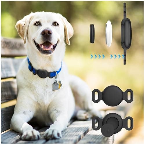 Meliya Airtag Case for Dog Cat Collar, Waterproof Apple Air Tag Protective Holder GPS Tracking Finder for Pet, Silicone Case for Dog Collar Cat Loop Holder Pet Accessories thumbnail 7