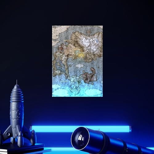 Elden ring map poster thumbnail 6