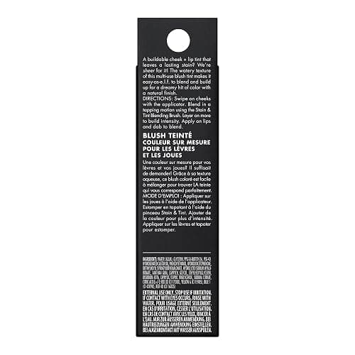 e.l.f. Sheer For It Blush Tint, Multi-Use, Long-Lasting Lip & Cheek Makeup, Creates A Natural Flush Finish, Vegan & Cruelty-Free, Plums Up thumbnail 7