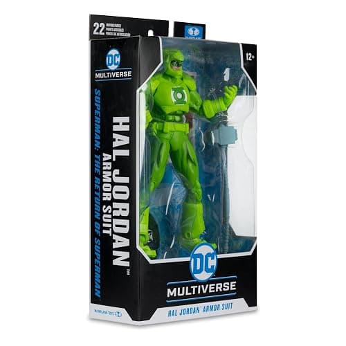 McFarlane Toys - DC Multiverse Hal Jordan Armor Suit (The Return of Superman) 7in Action Figure thumbnail 9