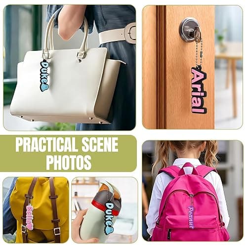 Personalized 3D Name Plate for Owala Freesip Water Bottles - Fits 24oz, 32oz, 40oz - Custom Owala Cup Name Tag Accessory with Multiple Colors (Solid) thumbnail 3