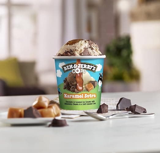 Ben & Jerry's Karamel Sutra Core Ice Cream Tub 465ml thumbnail 4