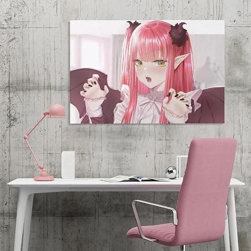My Dress-Up Darling Anime Kitagawa Marin Anime Sexy Girl 4 Canvas Poster Bedroom Decor Office Room Decor Gift, Wall Art Decor Printing Paintings Living Room Bar Modern Decorative Poster 12x18inch(30x4 thumbnail 4