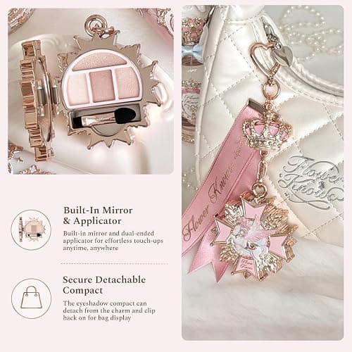 flower knows unicorn eyeshadow keychain thumbnail 3