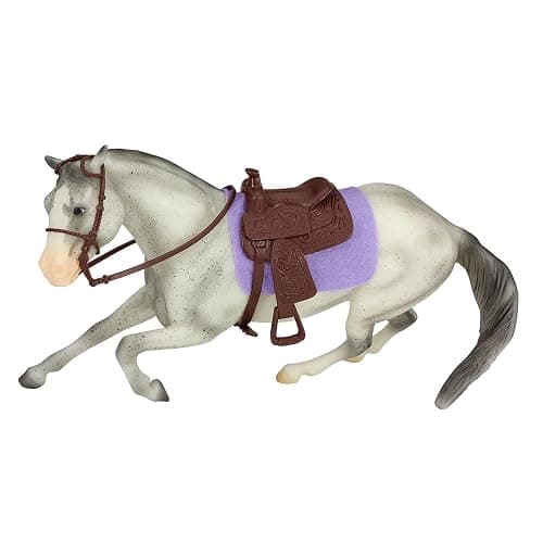 Breyer Horses Freedom Series |Barrel Racing Set | Horse Figurine | 9" L x 7" H | Model #B-FS-10254 thumbnail 5