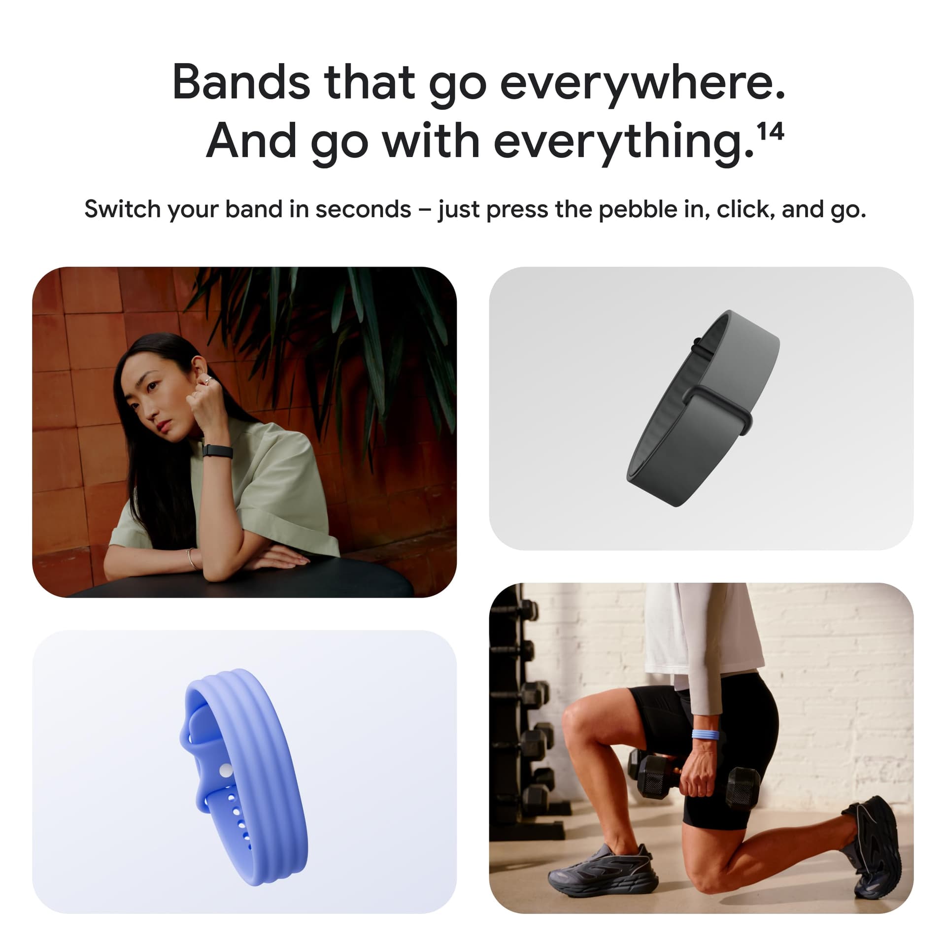 Google Fitbit Air - Screenless Activity Tracker with Fitness, Heart Rate, and Sleep Tracking - Personalized AI-Powered Coaching - Up to 7 Days’ Battery Life - Works with iOS and Android - Berry thumbnail 11