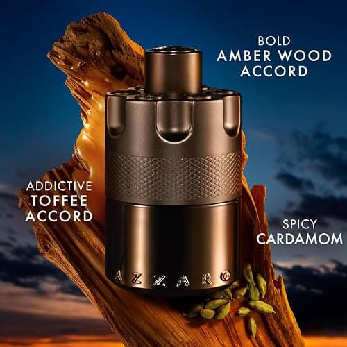 Azzaro The Most Wanted Eau de Parfum Intense - Woody & Seductive Mens Cologne - Fougère, Ambery & Spicy Fragrance for Date Night - Lasting Wear - Luxury Perfumes for Men thumbnail 2