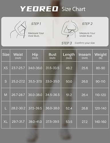 YEOREO Women Workout Jumpsuit Zip Up Long Sleeve Romper Bottom Pants Bodysuit Bodycon Sexy One Piece thumbnail 6