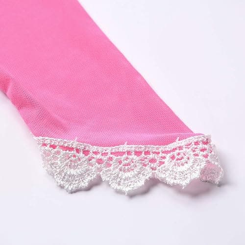 JerrisApparel Girls Pink Princess Costume Halloween Cosplay Party Dress up thumbnail 7
