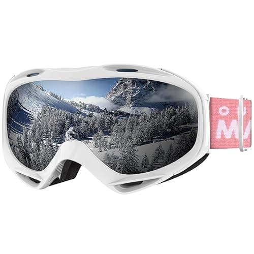 OutdoorMaster OTG Ski Goggles - Over Glasses Ski/Snowboard Goggles for Men, Women & Youth - 100% UV Protection - Image 1