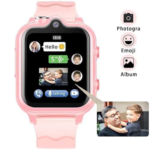 DDIOYIUR Smart Watch for Kids, 4G Phone Calling Text Messaging Child Phone Smartwatch with WiFi, Voice Video Chat, Bluetooth, Alarm, Pedometer, Wrist Watch for 4-16 Boys Girls Birthday Gifts. thumbnail 3
