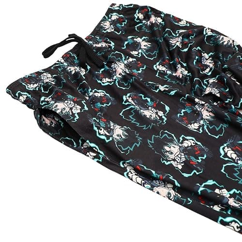 My Hero Academia Deku Izuku Midoriya Lounge Pants thumbnail 2