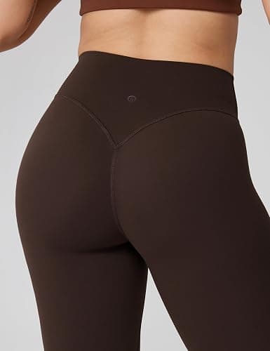 UNISSU Hugcurve No Front Seam High Waisted Workout Leggings for Women Buttery Soft Yoga Pants Gym Athletic Tights - 25'' thumbnail 5