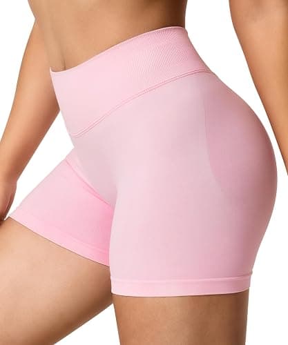 TAYOEA Sport Shorts Damen Scrunch Kurze Sporthose Push Up Kurze Leggings Butt Lifting Gym Short Nahtlose Workout Radlerhose Damen thumbnail 4