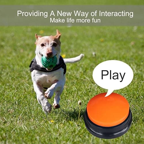 Artist Unknown 4 Color Voice Recording Button, Dog Buttons for Communication Pet Training Buzzer, 30 Second Record & Playback, Funny Gift for Study Office Home - 4 Color Packs thumbnail 4