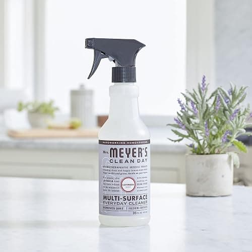 MRS. MEYER'S CLEAN DAY Multi-Surface Everyday Cleaner, Cruelty Free Formula, Lavender Scent, 16 oz- Pack of 3 - 16 Fl Oz (Pack of 3) thumbnail 6