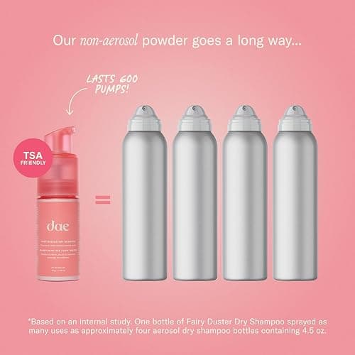 DAE Hair Fairy Duster Dry Shampoo Powder - Volumizing Non-Aerosal Natural Ingredients thumbnail 3