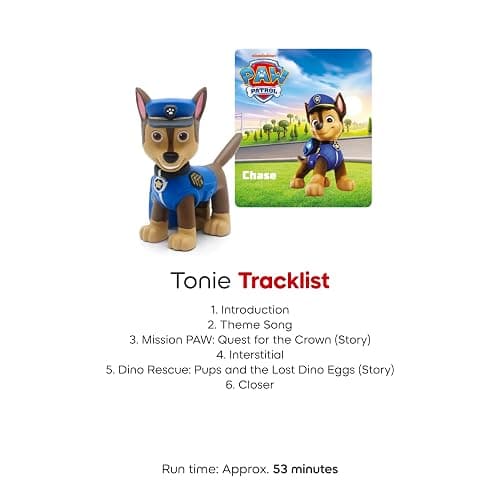 Tonies Chase Audio Toy Figurine from Paw Patrol thumbnail 5