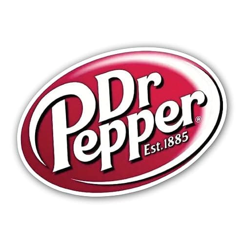 4-Piece 4 Sizes Dr Pepper Vinyl Decal Set – Waterproof Indoor/Outdoor UV/Fade Resistant Stickers (4", 3", 2.5", 1.75") for Cars, Trucks, Laptops, Phones, Water Bottles & Windows thumbnail 3