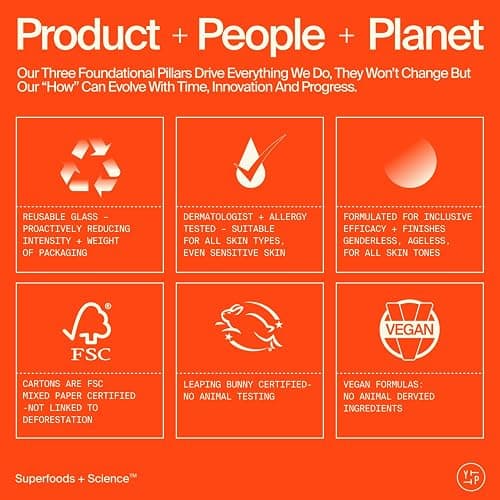 Youth To The People Superfood Facial Cleanser - Kale + Green Tea Daily Face Wash, Gentle Makeup Remover, with Soothing Antioxidants for Glowing Skin, pH Balance, Clean Pores, Sulfate-free, Refillable thumbnail 10