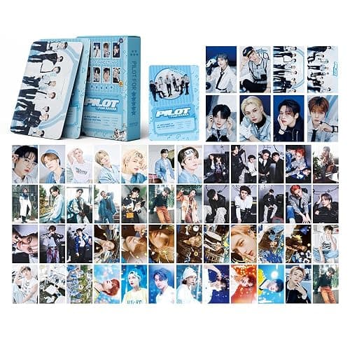 ZHENGGE 5 Stück/275 Stück Stray Kids 5 Star Lomo Karte Kpop Fotokarten Grußkarte mit Postkartenbox thumbnail 3