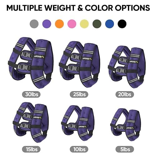 APEXUP Weighted Vest Men Women, Weight Vest for Women Workout Equipment for Strength Training Running thumbnail 3