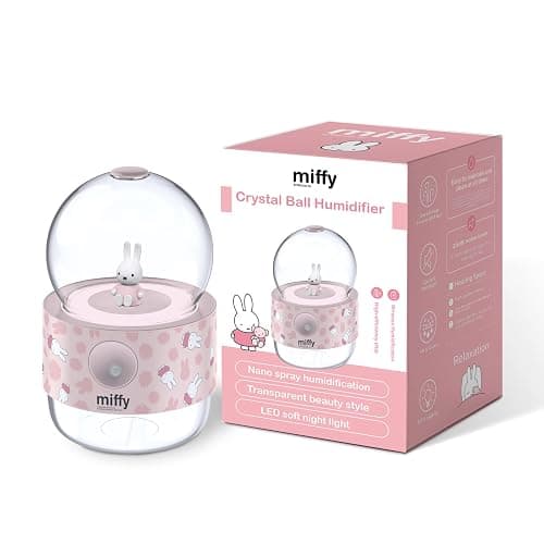 Miffy Crystal Ball Mist Humidifier - Romantic Gift Choice(Pink) - Image 1