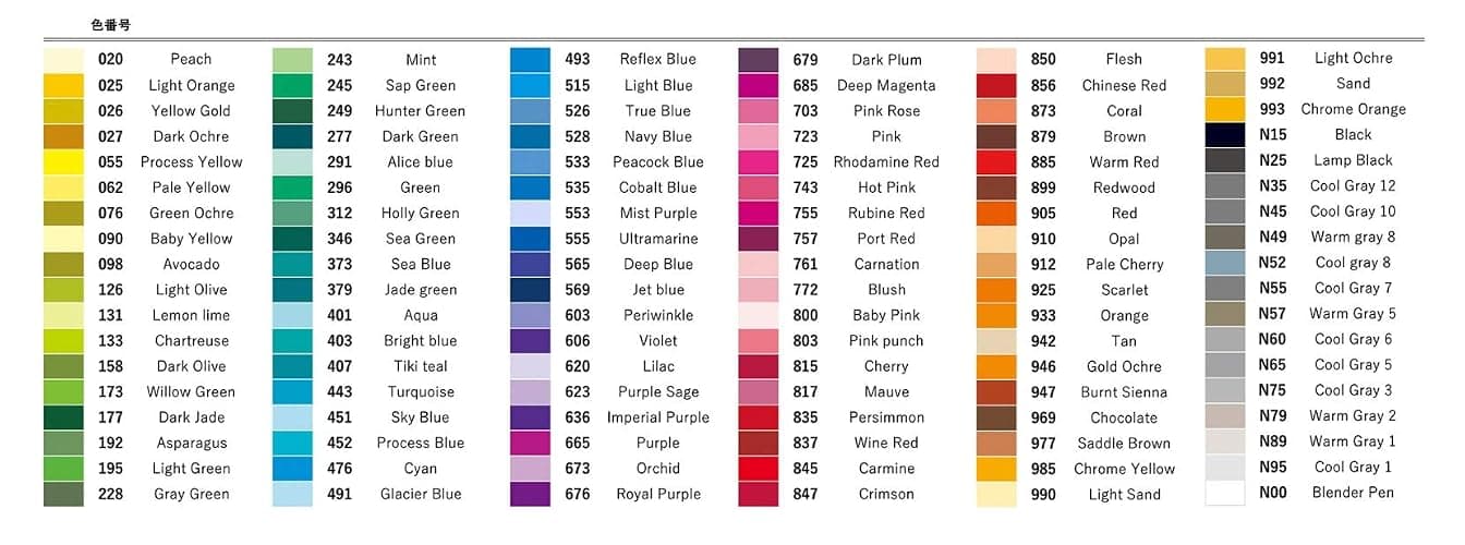 Tombow 56196 Dual Brush Pen Art Markers, Citrus, 10-Pack. Blendable, Brush and Fine Tip Markers thumbnail 7