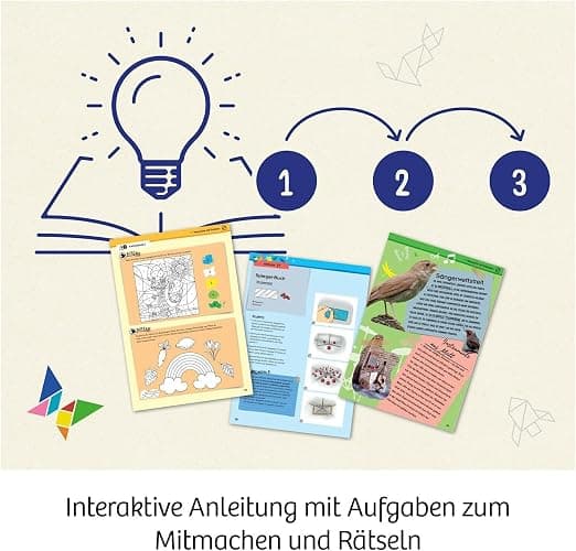 KOSMOS 602383 Vorschul-Labor - Experimente für Vorschulzeit, Experimentierkasten für Kinder ab 5 Jahren, Experimentierkasten für Vorschulkinder thumbnail 5