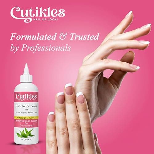 Cutikles Cuticle Remover Gel Removes Dead Overgrown Cuticle, Nourishes Hydrates Cuticle Area, Professional Grade Formula With Aloe Vera Gel -7 Fl Oz thumbnail 6