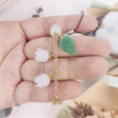 cioatu 1-4PCS Cute Phone Charms Aesthetic Y2K Cell Phone Charms Strap Pink Strawberry Butterfly Star PhoneCharm Y2K Accessories for Bag Keychain Airpods Camera Pendants Decor thumbnail 3