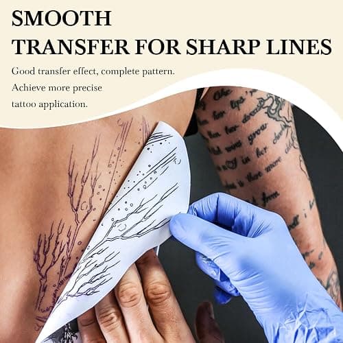 Pjordo Tattoo Stencil Transfer Gel Solution : for Transfer Stickers Paper, Tattoo Supplies Accessories for Tattoo Artists & Beginners thumbnail 4