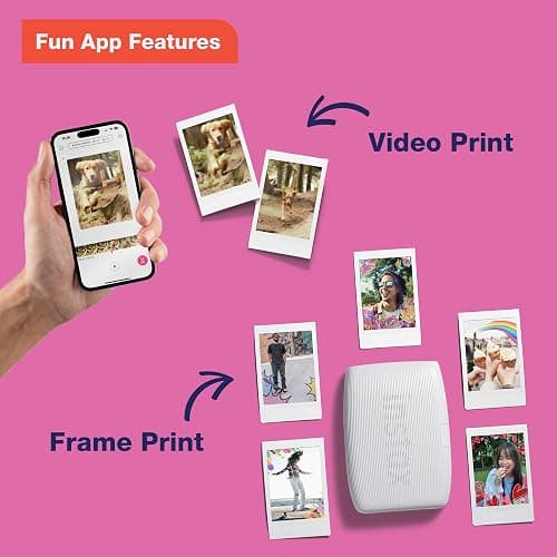 Fujifilm Instax Mini Link 3 Smartphone Printer - Clay White thumbnail 5