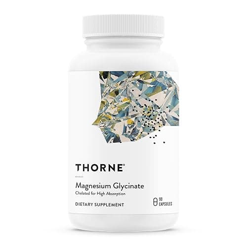 THORNE Magnesium Glycinate, Chelated Magnesium Supplement, 90 Capsules | Supports Restful Sleep, Muscle Relaxation, Stress Management, Heart Health & Metabolism*, NSF Contents Certified - Image 1