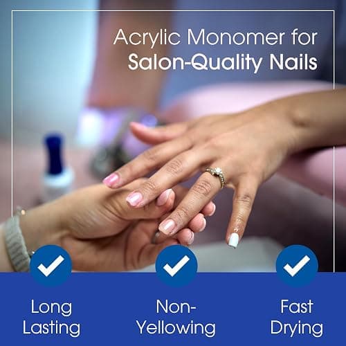 DeEnti Nomma Plus Professional Liquid Monomer, EMA Nail Liquid for Acrylic Powder, Non-Yellowing Monomer, 4oz Bottle, Professional Salon Quality Manicure and Pedicure Supplies thumbnail 2
