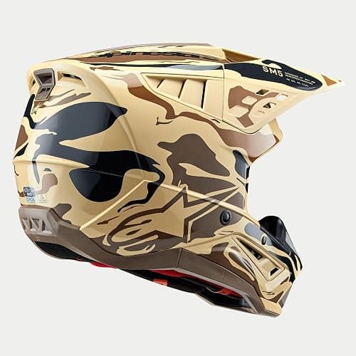 Alpinestars SM5 Mineral Helmet, Lightweight Protection for MX Riders thumbnail 5