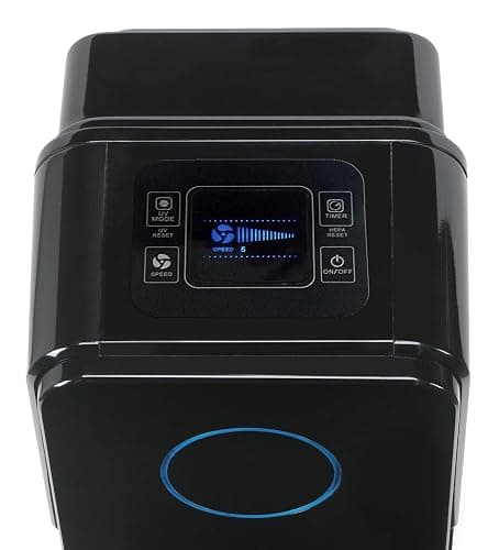 GermGuardian Air Purifier for Home with HEPA Pure Filter, for Wildfire Smoke, Pet Dander, Pollen, Odors, Large Rooms Up To 870 Sq. Ft., Removes 99.97% Pollutants, UV-C Light, 28", AC5350B, Black thumbnail 9