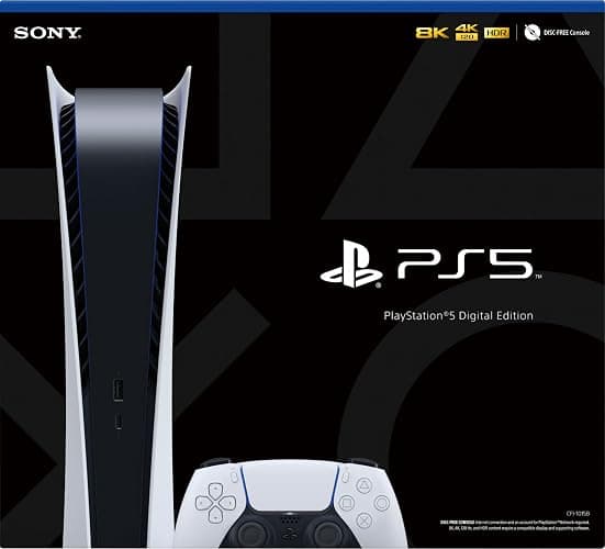 Playstation 5 Digital Edition PS5 Gaming (Disc Free) Console (Renewed) thumbnail 3